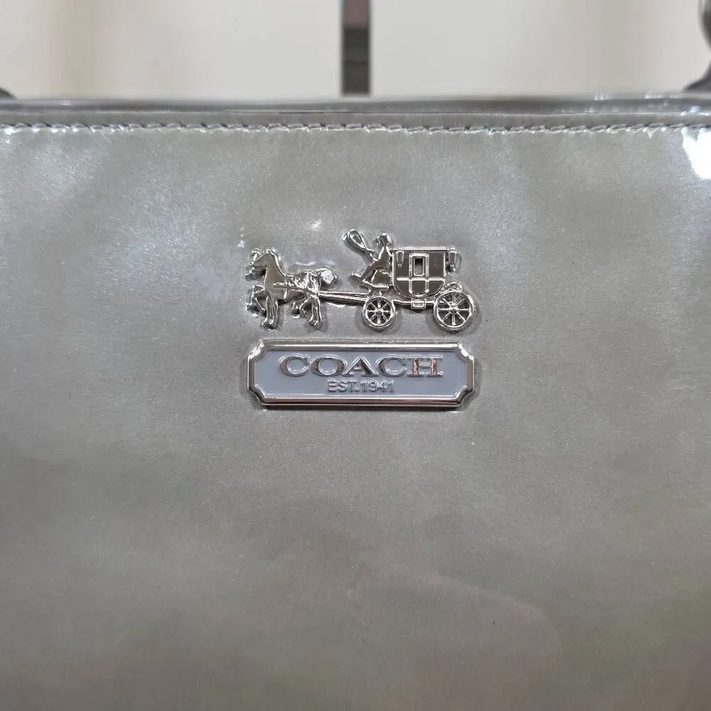 Coach Chelsea East-West Patent Leather Tote